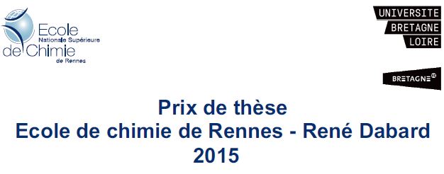 Concours Prix de thèse de chimie 2016