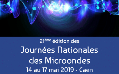 Journées Nationales Microondes, du 15 au 17 mai 2019 à Caen