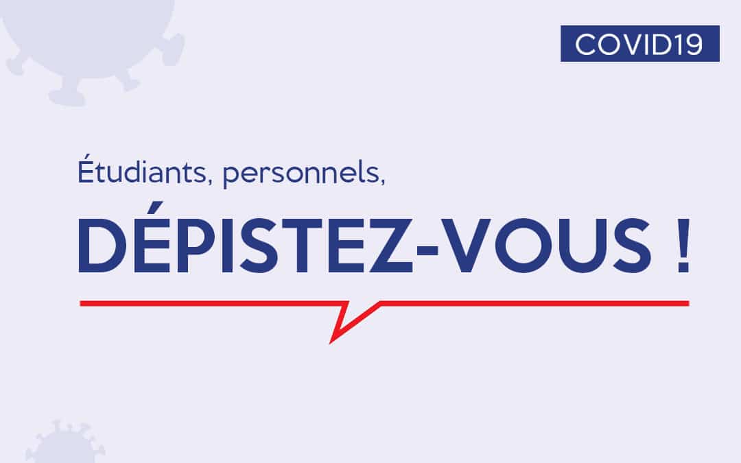 Covid19 Depistage Gratuit Sur Le Campus Ensicaen