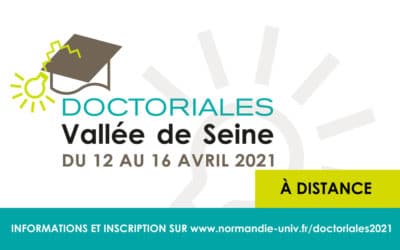 Doctoriales Vallée de Seine 2021