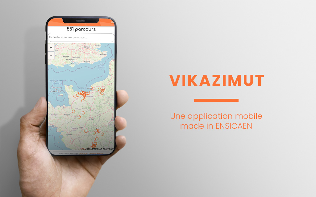 Vikazimut : une application mobile made in ENSICAEN !