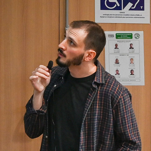 Antoine Retaggi, diplômé de l'ENSICAEN