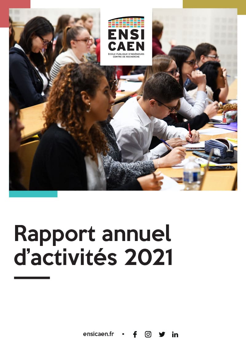 rapport activité ENSICAEN 2021