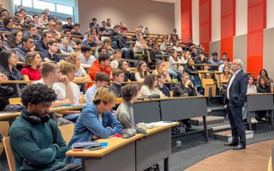 Première rentrée pour Gilles Ban en tant que directeur de l’ENSICAEN !