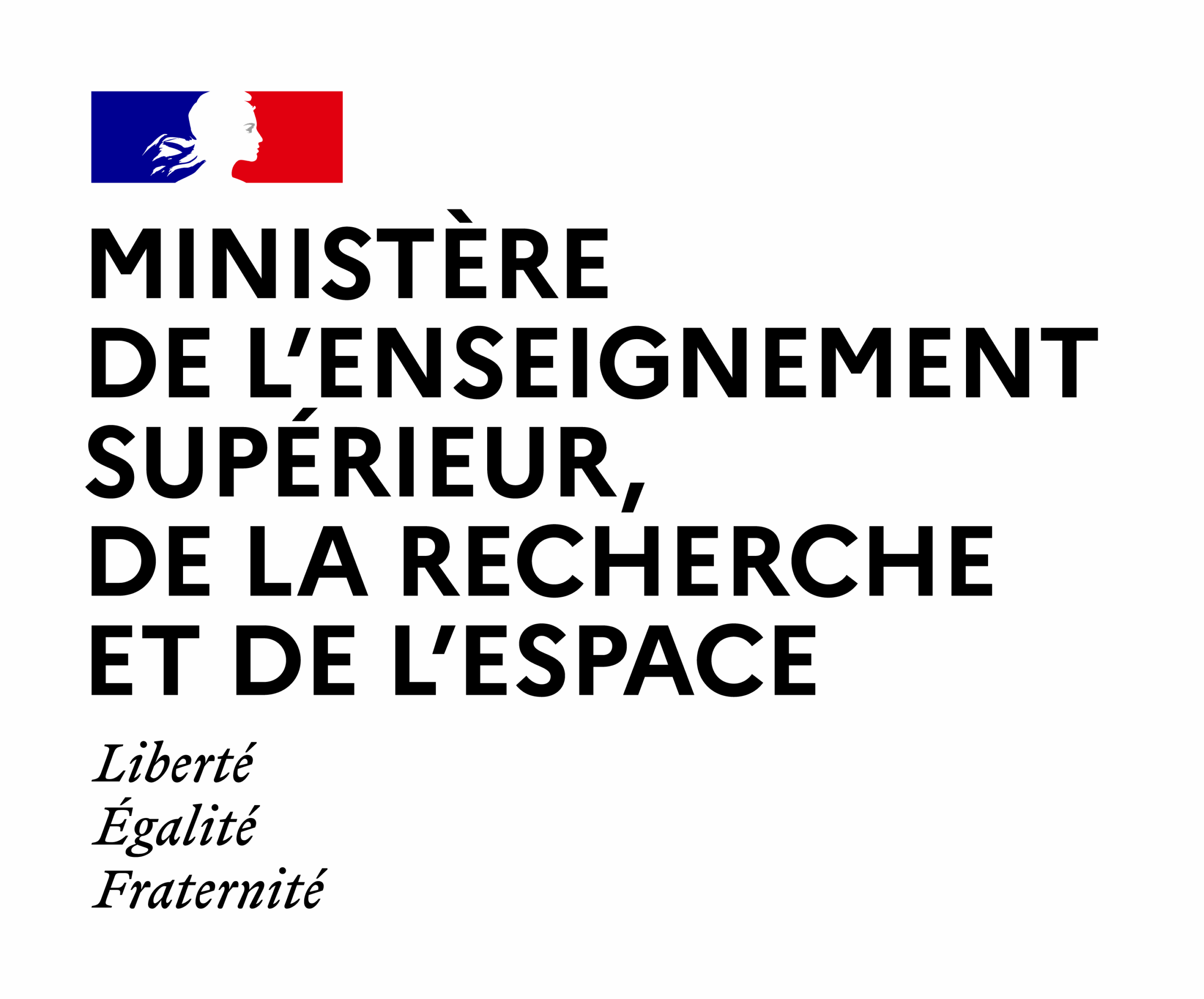 Logo Ministère de l'Enseignement Supérieur et de la Recherche