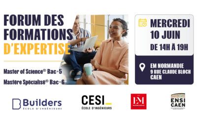 1er Forum des formations d’expertise des Grandes Écoles de Caen